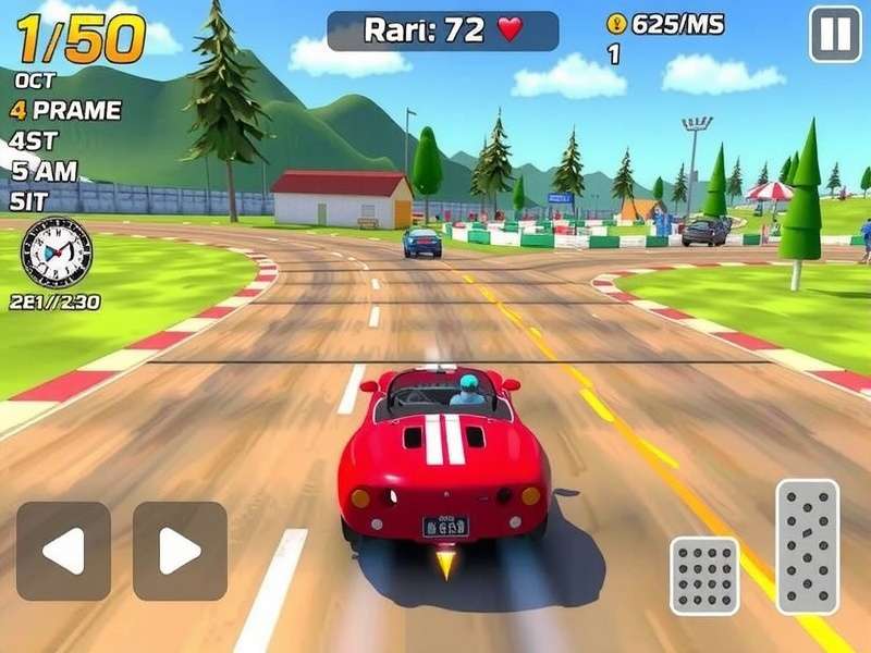 Speed Park Racer Gameplay Mechanics